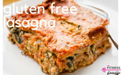 Gluten Free Lasagna packed with Veggies!